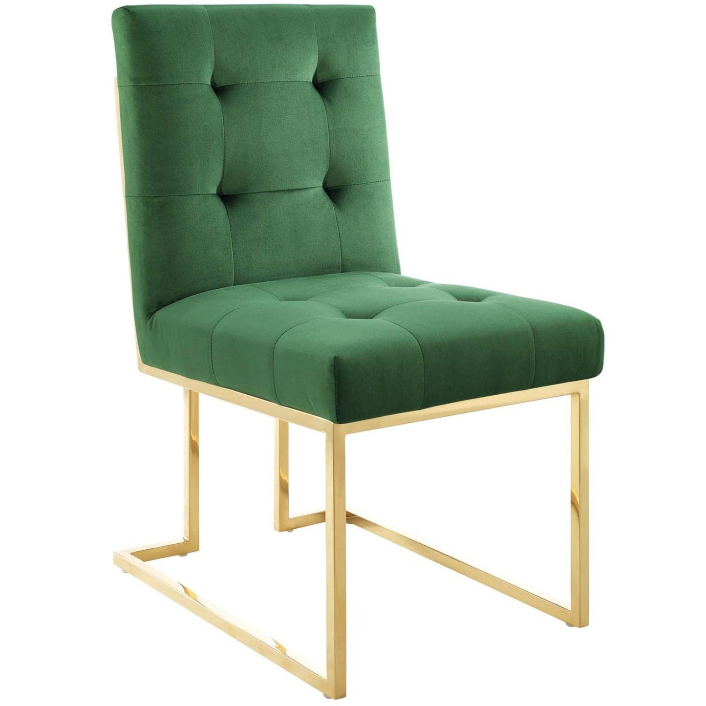 home office desk chairs | CasaFoyer Privy Dining Chair Set of 2 | Luxurious Performance Velvet Upholstery | Gold Stainless Steel Base | Stain-Resistant | 331 lbs Weight Capacity | Fully Assembled | casafoyer.myshopify.com