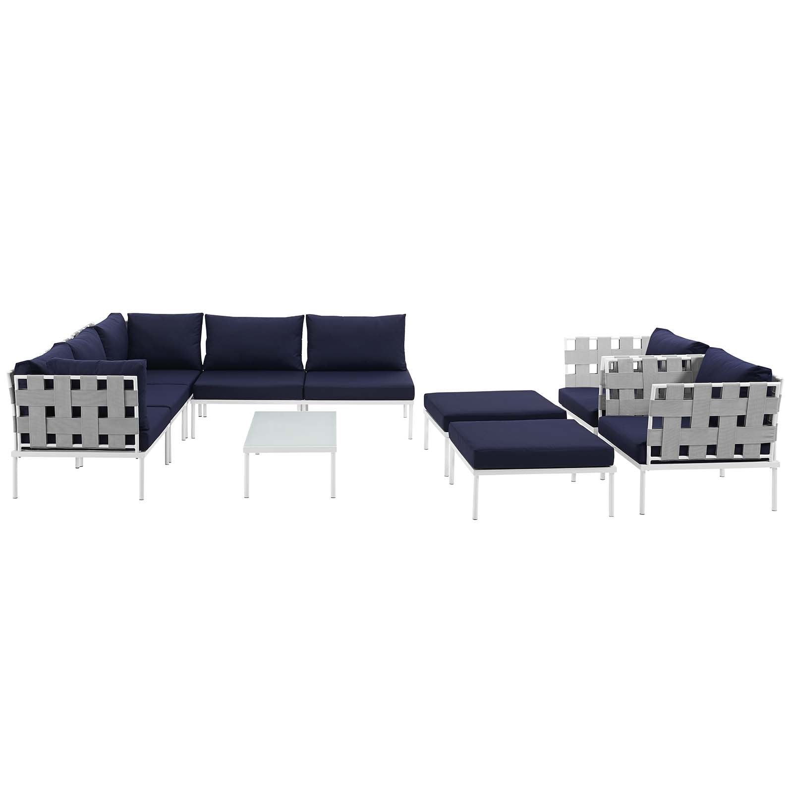 executive chairs | CasaFoyer Harmony Outdoor Patio Sectional Sofa Furniture Set | All-Weather Waterproof | Modern Design | Machine Washable Cushions | Tempered Glass Top Tables | casafoyer.myshopify.com