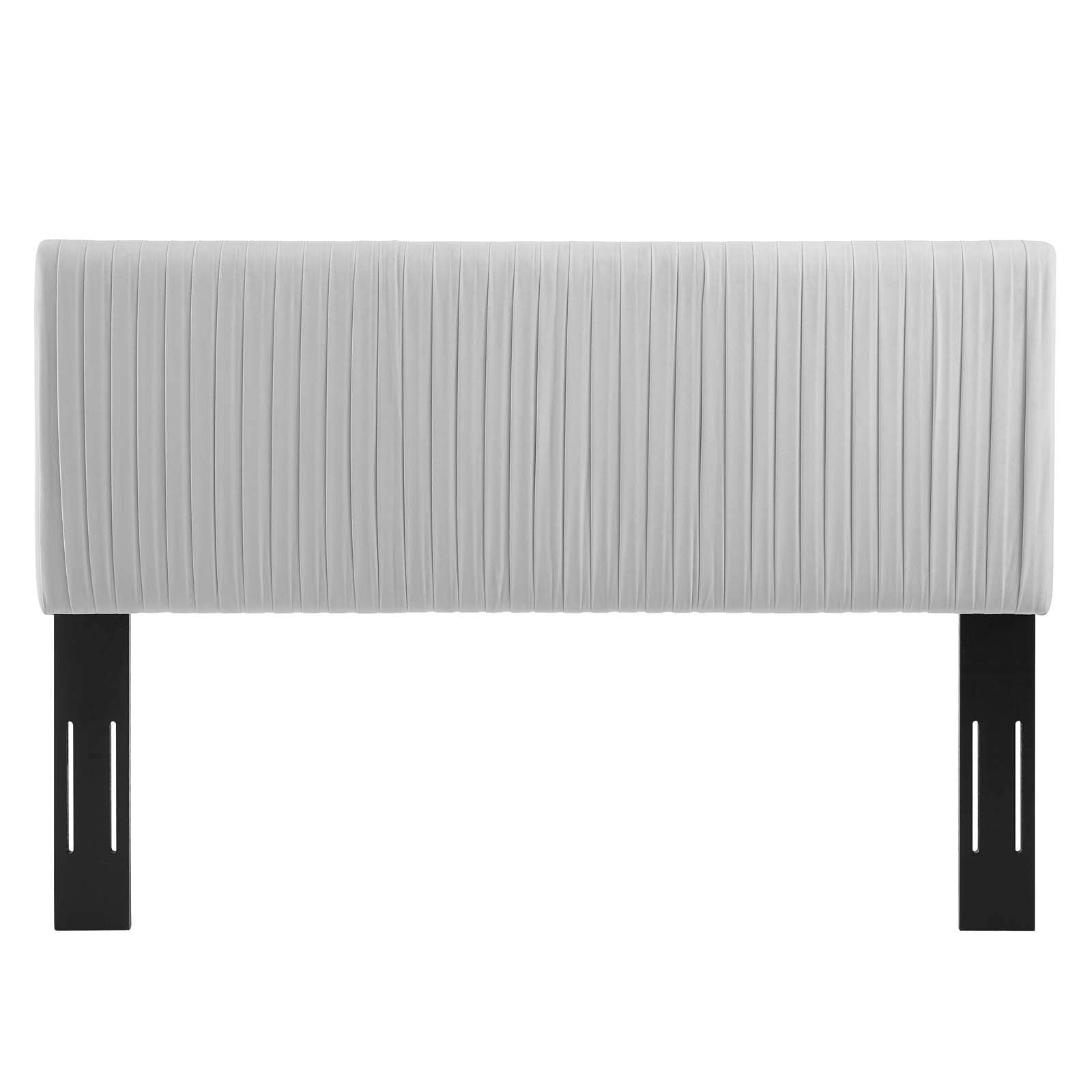 headboards | CasaFoyer Eloise Channel Tufted Performance Velvet Full/Queen Headboard | Vintage Modern Elegance | Art Deco Style | Adjustable Height | Stain-Resistant Upholstery | casafoyer.myshopify.com