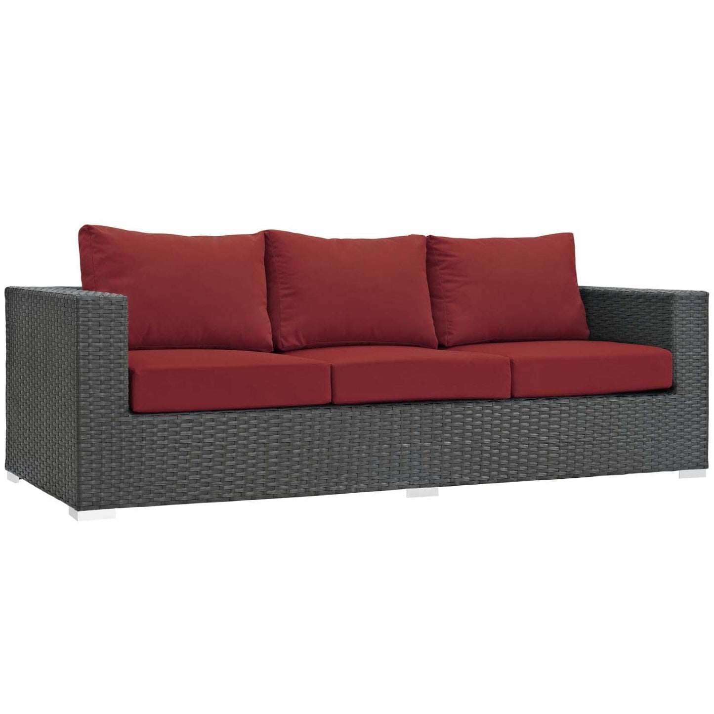 Patio Furniture Sets | Sojourn Outdoor Patio Furniture Collection | Sunbrella Cushions | Synthetic Rattan | UV Protection | Aluminum Frame | Coffee Table, Ottoman, Sofa | casafoyer.myshopify.com