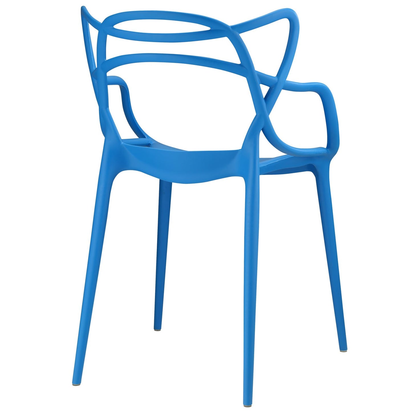 home office desk chairs | CasaFoyer Entangled Dining Chair Set of 4 | Captivating Organic Design | Molded Plastic | Foot Caps | Fully Assembled | Wipe-Clean Surface | casafoyer.myshopify.com