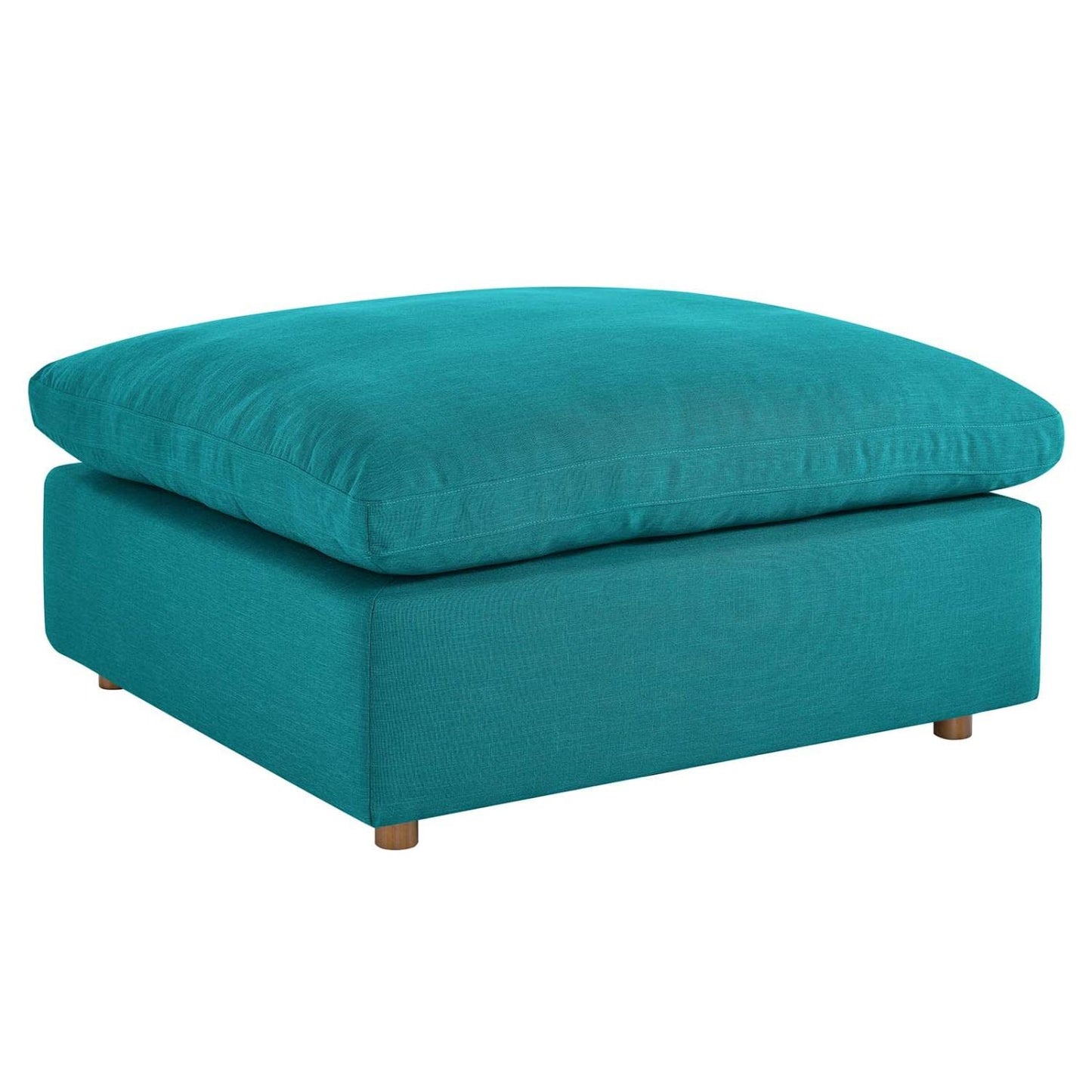 sofas | CasaFoyer Commix Ultimate Relaxation Armless Chair | Cotton & Down Cushions | Modern Design | Soft Polyester Fabric | Sturdy Wood Frame | Ideal for Living Room, Family Room, Game Room | Weight Capacity 331 lbs. | Includes Overstuffed Ottoman | casafoyer.myshopify.com
