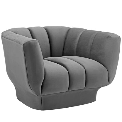kitchen and dining room sets | CasaFoyer Entertain Vintage-Inspired Sofa & Armchair Set | Plush Velvet Upholstery | Channel Tufting | Comfortable Seating | Dusty Rose | casafoyer.myshopify.com