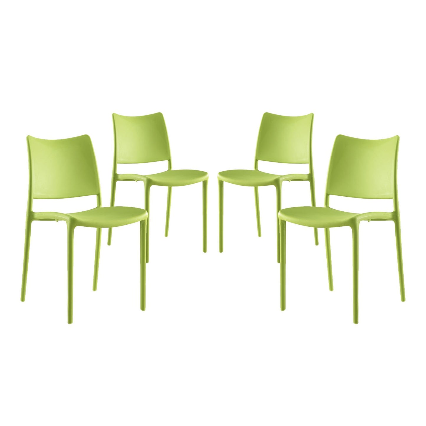 home office desk chairs | CasaFoyer Hipster Dining Side Chair | Vibrant & Captivating Design | Stackable | Indoor/Outdoor Use | Minimalist Style | Fully Assembled | Set of 4 | casafoyer.myshopify.com