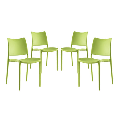 home office desk chairs | CasaFoyer Hipster Dining Side Chair | Vibrant & Captivating Design | Stackable | Indoor/Outdoor Use | Minimalist Style | Fully Assembled | Set of 4 | casafoyer.myshopify.com