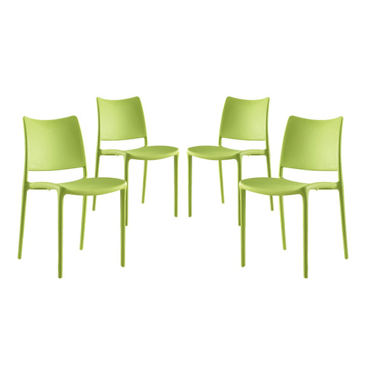 home office desk chairs | CasaFoyer Hipster Dining Side Chair | Vibrant & Captivating Design | Stackable | Indoor/Outdoor Use | Minimalist Style | Fully Assembled | Set of 4 | casafoyer.myshopify.com