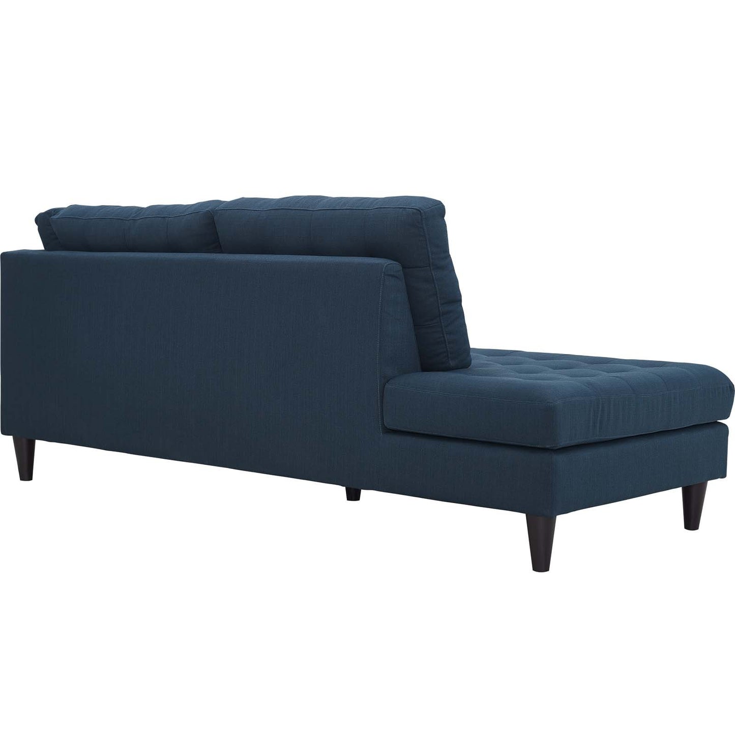 sofas | Empress Exquisite Design Tufted Chaise | Luxurious Cushions | Elegant Armrests | Solid Wood Legs | Floor Protection | Opulent Home Decor | casafoyer.myshopify.com