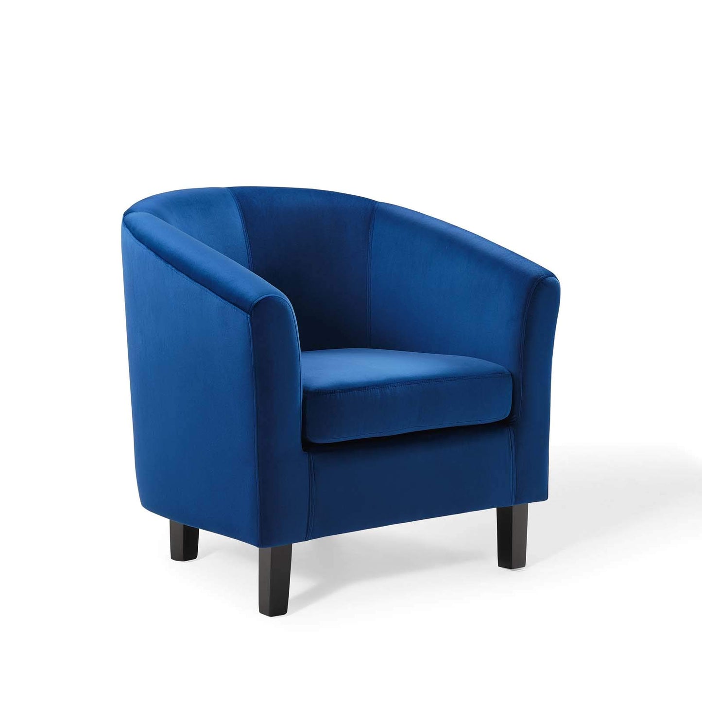 home office desk chairs | CasaFoyer Prospect Performance Velvet Lounge Accent Armchair | Stain-Resistant | Retro Modern Design | Ultimate Comfort | Navy | casafoyer.myshopify.com
