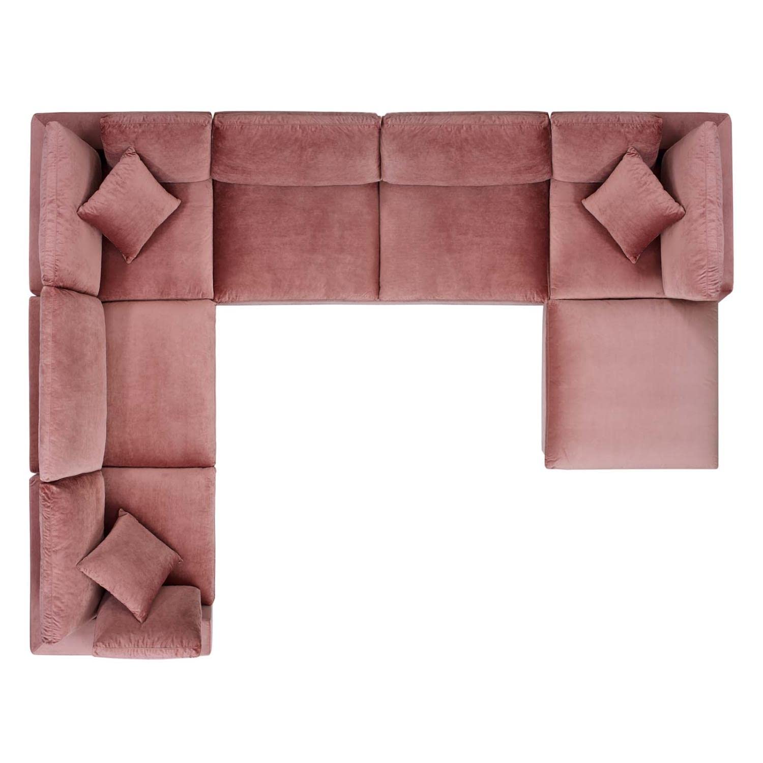sofas | CasaFoyer Commix Luxurious Sectional Sofa | Elegant, Plush, Durable | Includes Ottoman, Armless & Corner Chairs | Stain-Resistant Velvet | casafoyer.myshopify.com