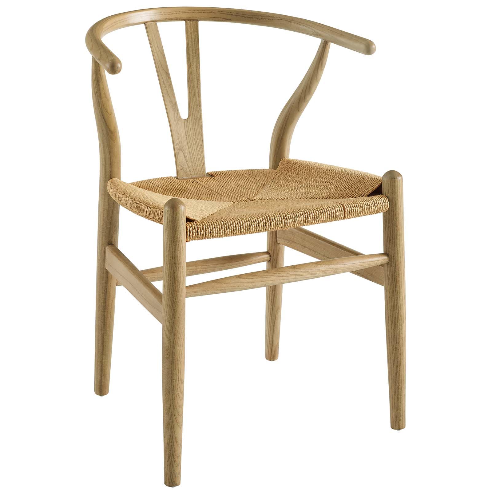 home office desk chairs | CasaFoyer Amish Dining Armchair Set of 2 | Timeless Craftsmanship | Beechwood Base | Eco-Friendly Paper Rope Seat | casafoyer.myshopify.com