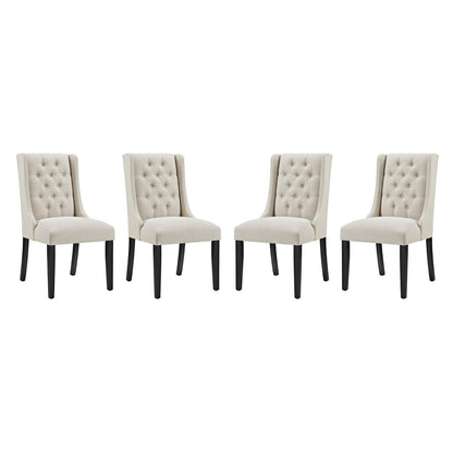home office desk chairs | CasaFoyer Baronet Dining Chair Set of 4 | Exquisite Design | Comfortable Foam Padding | Solid Wood Frame | Non-Marking Foot Glides | Perfect for Contemporary Homes | casafoyer.myshopify.com