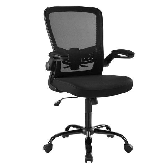 home office desk chairs | CasaFoyer Exceed Ergonomic Mesh Office Chair | Improve Concentration & Efficiency | Breathable Back & Seat | Flip-Up Arms | Lumbar Support | Height Adjustment | casafoyer.myshopify.com