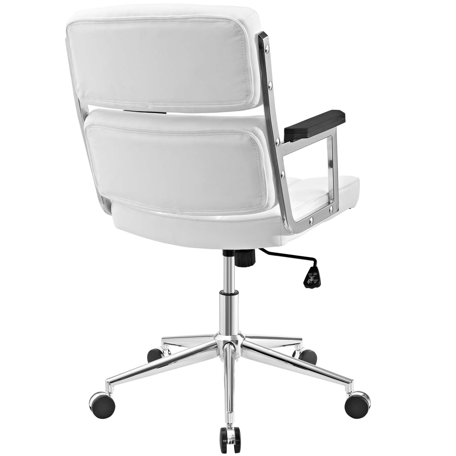 home office desk chairs | CasaFoyer Portray Highback Office Chair | Bold Design | Comfortable Padding | Chrome Steel Frame | Mobility | Tilt Control | Height Adjustment | casafoyer.myshopify.com