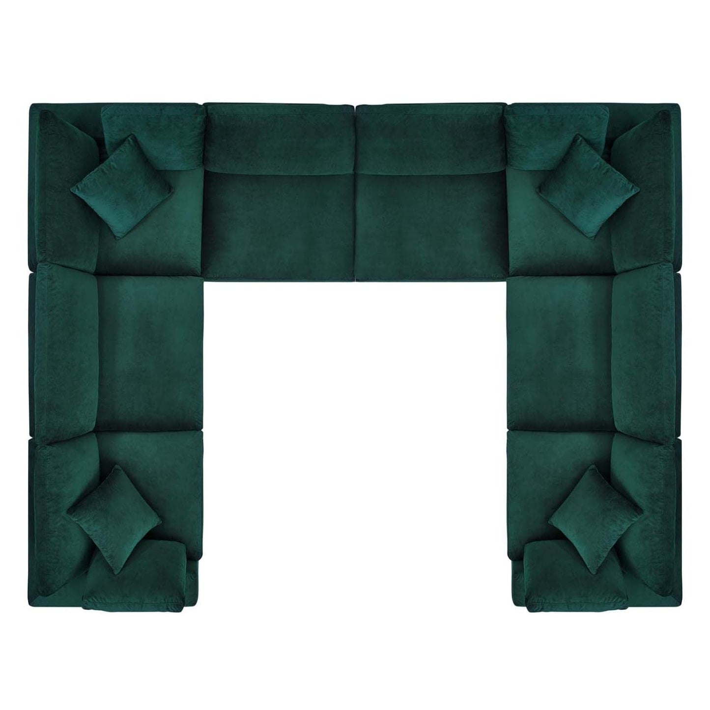 kitchen and dining room sets | CasaFoyer Commix Sectional Sofa | Luxurious & Inviting | Plush Comfort | Stain-Resistant Velvet | Solid Wood Construction | 8-Piece Set | casafoyer.myshopify.com
