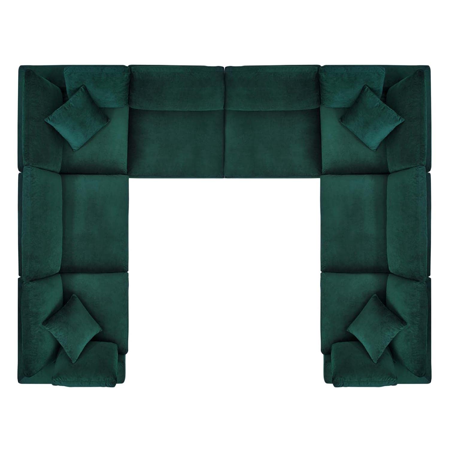 kitchen and dining room sets | CasaFoyer Commix Sectional Sofa | Luxurious & Inviting | Plush Comfort | Stain-Resistant Velvet | Solid Wood Construction | 8-Piece Set | casafoyer.myshopify.com