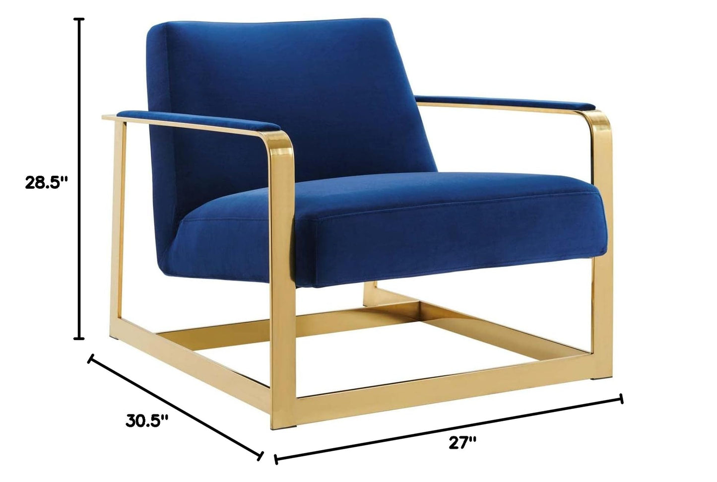 home office desk chairs | CasaFoyer Seg Performance Velvet Accent Chair | Sturdy Steel Frame | Stain-Resistant Velvet Upholstery | Comfortable Foam Padding | Elegant Office Furniture | Ideal for Reception Areas & Guest Seating | casafoyer.myshopify.com