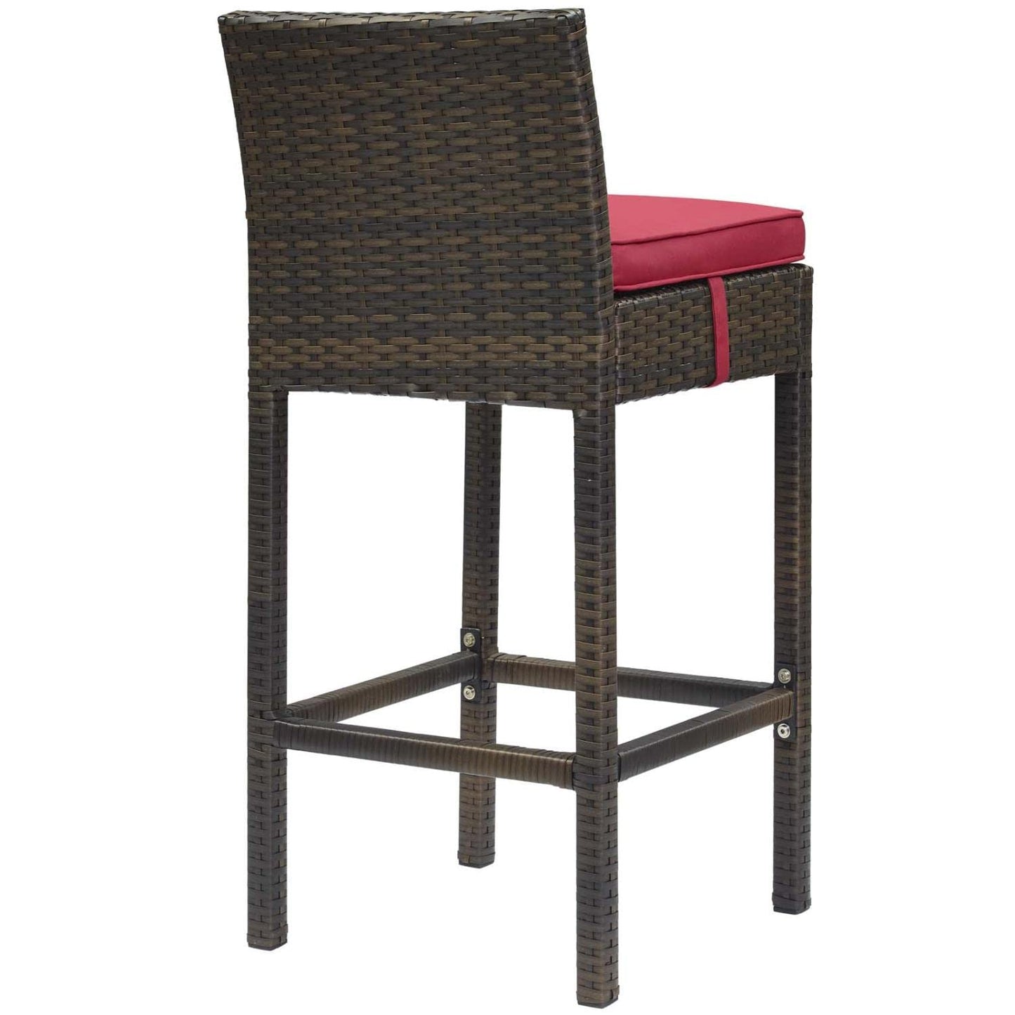 home office desk chairs | CasaFoyer Conduit Outdoor Patio Bar Stool | Stylish & Durable Wicker Rattan Design | Weatherproof & Comfortable | Perfect for Outdoor Dining & Entertaining | casafoyer.myshopify.com