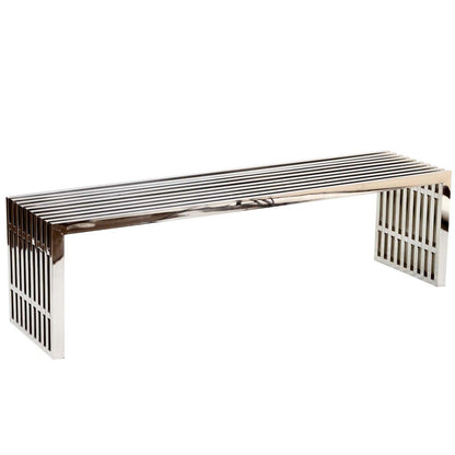 childrens table and chair sets | CasaFoyer Gridiron Stainless Steel Bench Set | Contemporary Design | Transformative & Vibrant | Large & Small Benches | Perfect for Any Space | casafoyer.myshopify.com