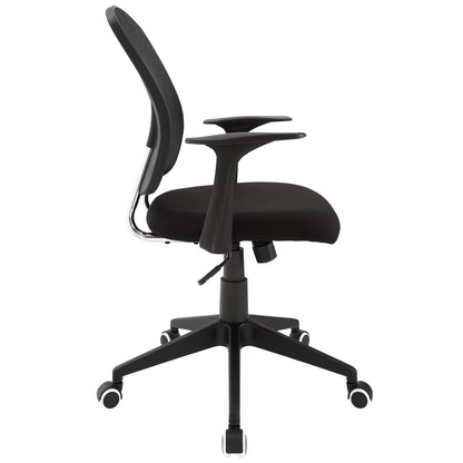 home office desk chairs | CasaFoyer Poise Ergonomic Mesh Office Chair | Lumbar Support | Durable Plastic Frame | Nylon Base | Comfortable & Functional | Black | casafoyer.myshopify.com
