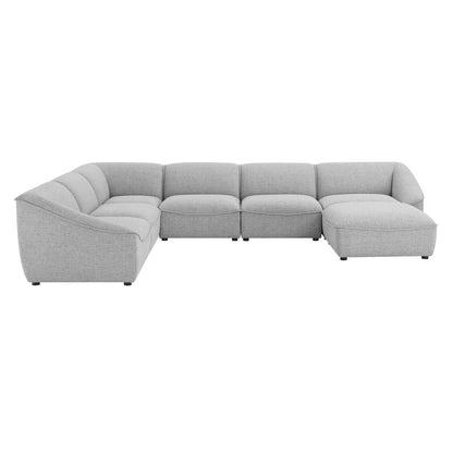 kitchen and dining room sets | CasaFoyer Comprise Upholstered 7-Piece Sectional Sofa | Ultimate Comfort & Luxury | French Piping | Dense Foam Padding | Polyester Upholstery | Solid Wood Construction | Sturdy Rubberwood Legs | Modular Design | casafoyer.myshopify.com