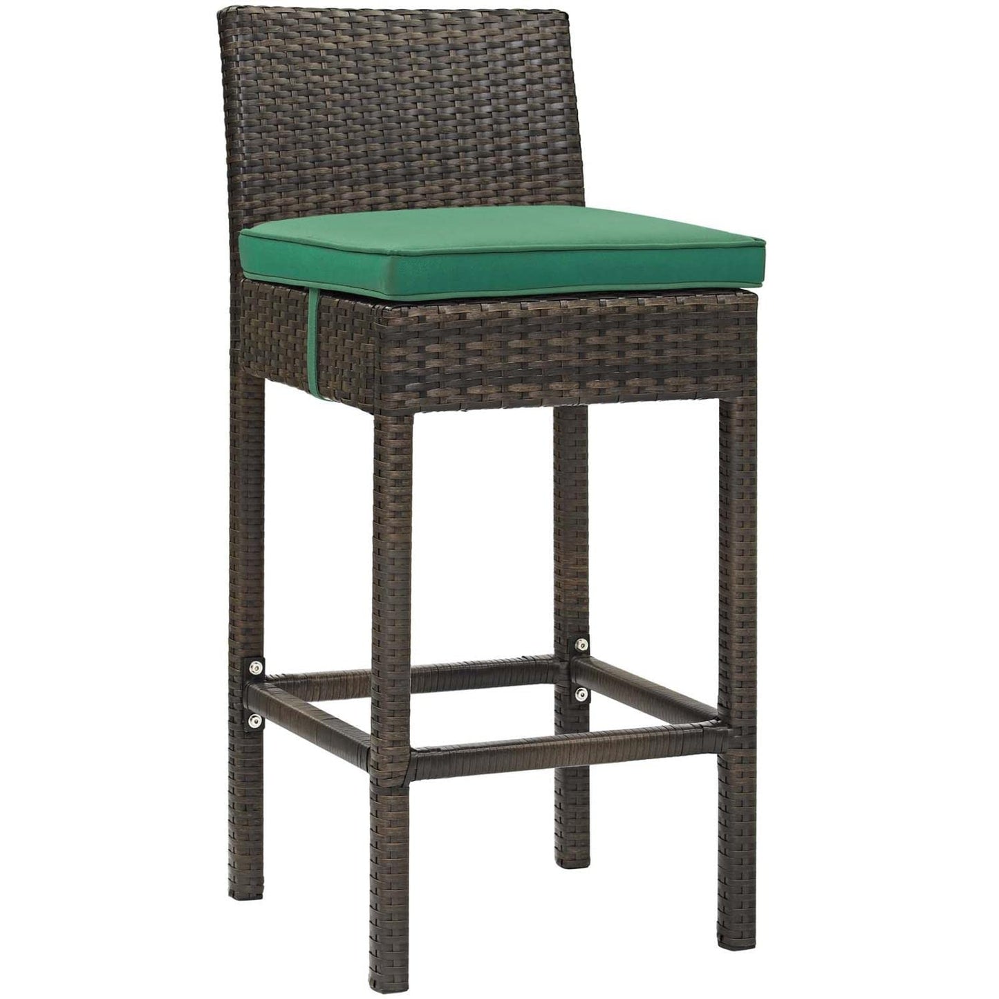 home office desk chairs | CasaFoyer Conduit Outdoor Patio Bar Stool | Stylish & Durable Wicker Rattan Design | Weather Resistant | Comfortable Cushion | Perfect for Outdoor Dining & Entertaining | casafoyer.myshopify.com