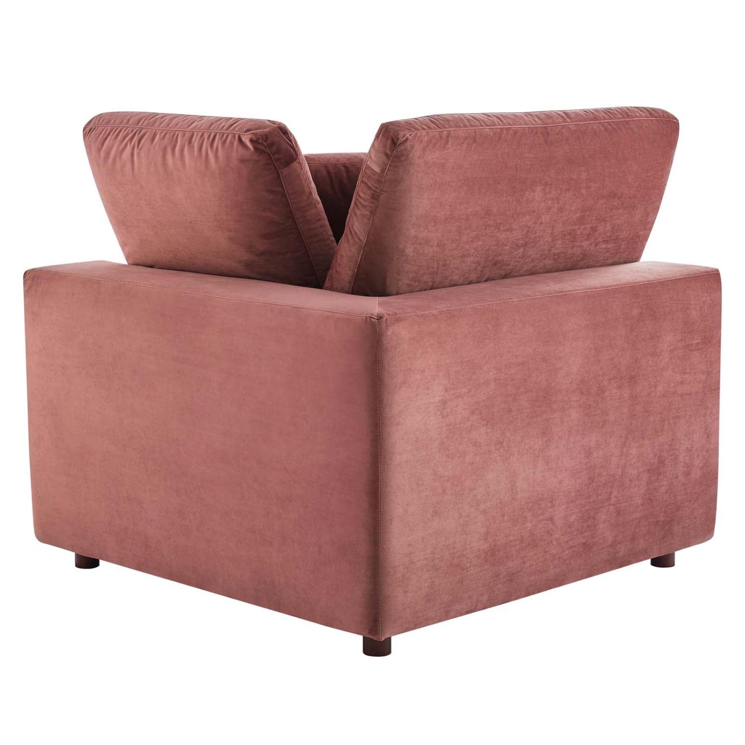 kitchen and dining room sets | CasaFoyer Commix | Luxurious Sectional Sofa | Stain-Resistant Velvet | Overstuffed | 8-Piece Set | Dusty Rose | casafoyer.myshopify.com