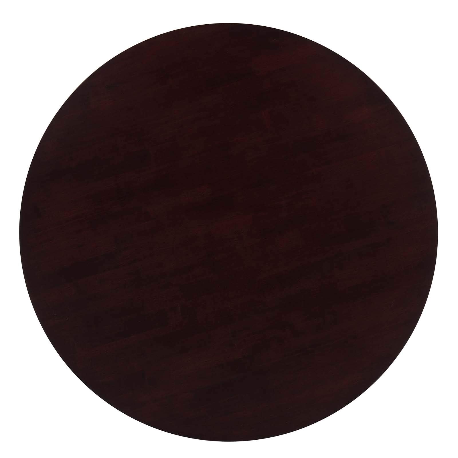 patio dining tables | CasaFoyer Vision 45 Round Dining Table | Sleek Mid-Century Modern Design | Durable MDF Top | Space-Saving | Seats up to 5 | Retro-Modern Style | casafoyer.myshopify.com