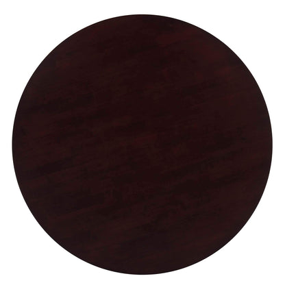 patio dining tables | CasaFoyer Vision 45 Round Dining Table | Sleek Mid-Century Modern Design | Durable MDF Top | Space-Saving | Seats up to 5 | Retro-Modern Style | casafoyer.myshopify.com