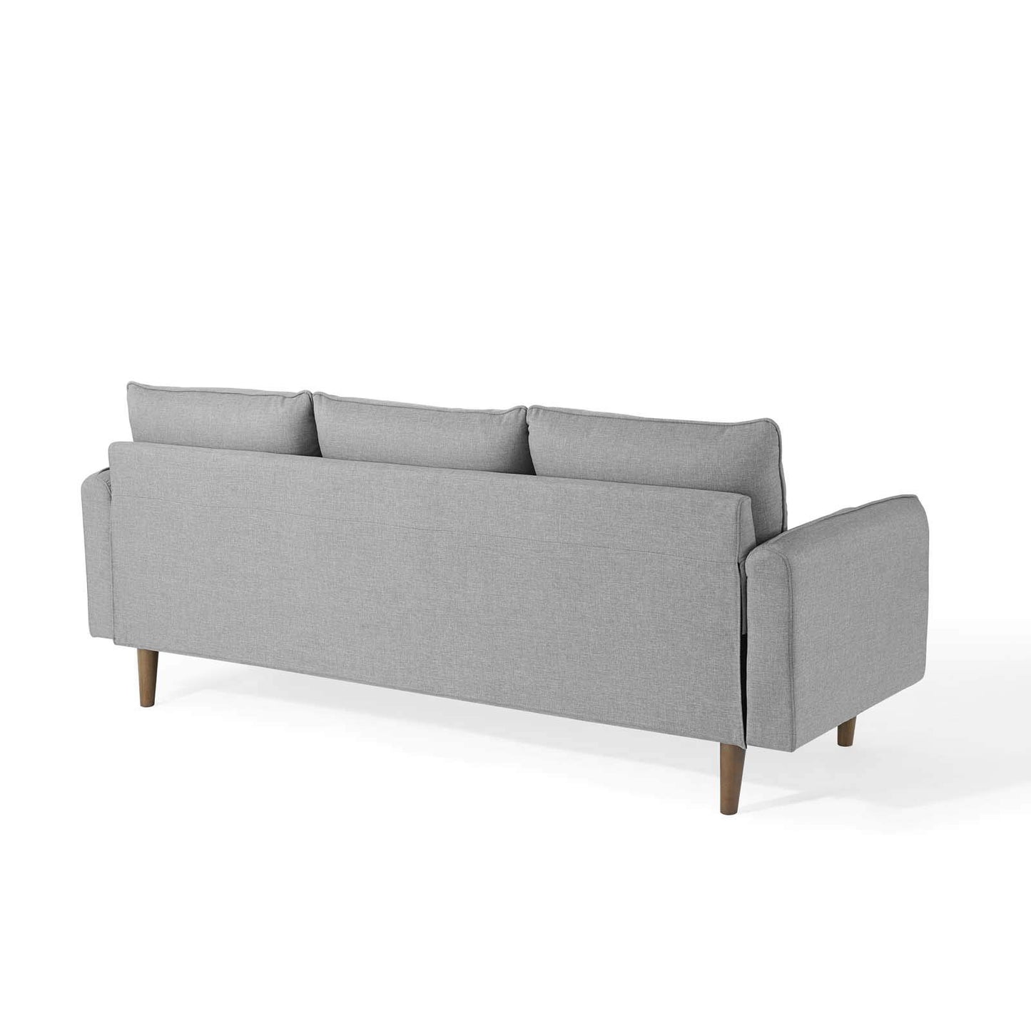 sofas | CasaFoyer Revive Upholstered Fabric Sectional Sofa | Cozy Design | Bolster Pillows | Plush Foam Padding | Polyester Upholstery | Wood Legs | Built-in Ottoman | 900 lbs Weight Capacity | casafoyer.myshopify.com