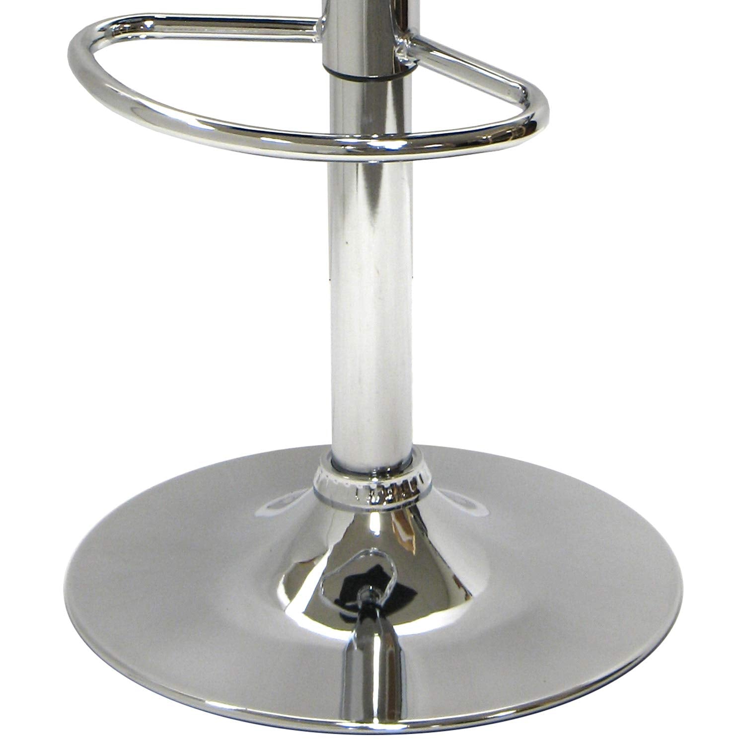 STOOL_SEATING | CasaFoyer  Wood Spectrum Adjustable Swivel Stool | Sleek & Modern | PVC Seat | Chrome-Plated Steel Base | Adjustable Height & 360 Swivel | Perfect for Kitchen or Home Bar | casafoyer.myshopify.com