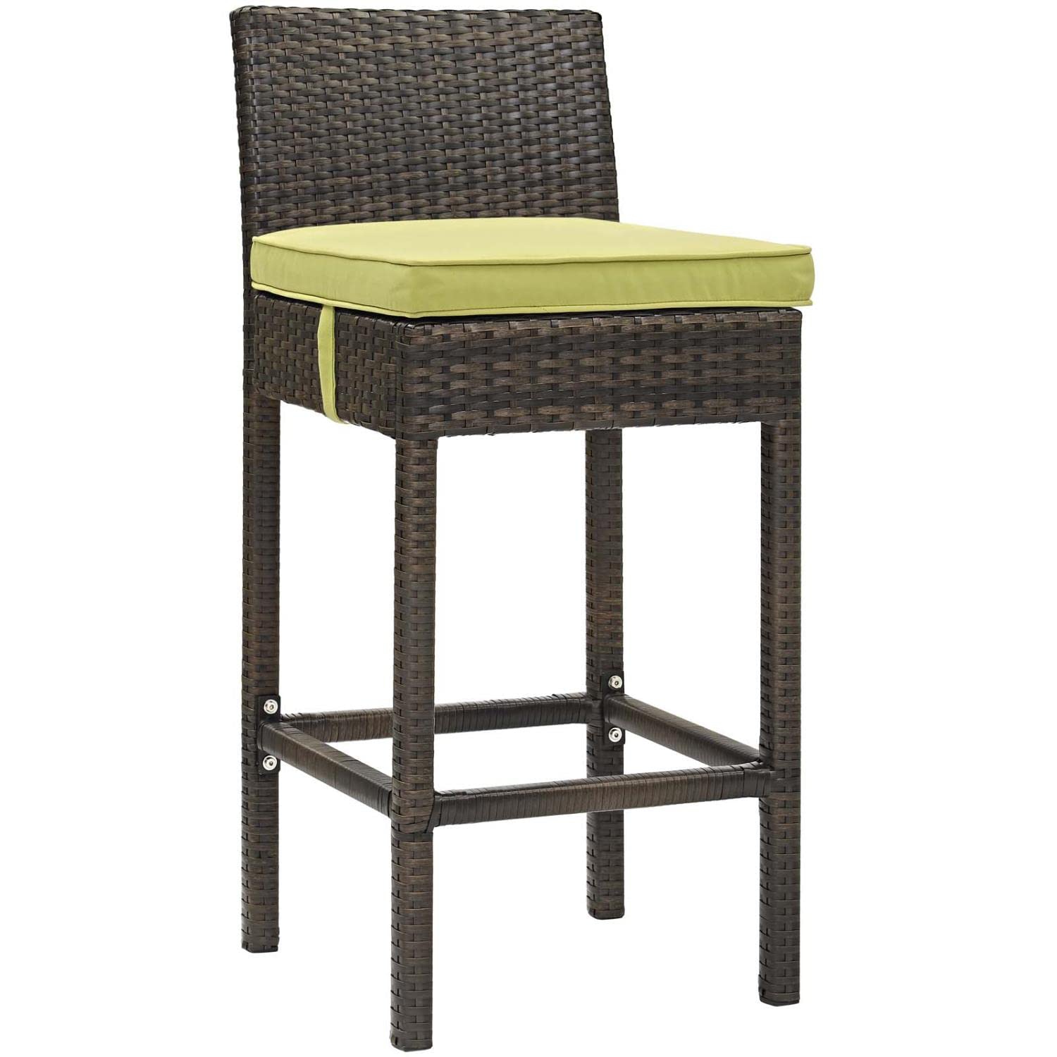 home office desk chairs | CasaFoyer Conduit Outdoor Patio Bar Stool Set | Stylish & Durable Wicker Rattan | 4 Stools with Cushions | Ideal for Outdoor Dining & Entertaining | casafoyer.myshopify.com