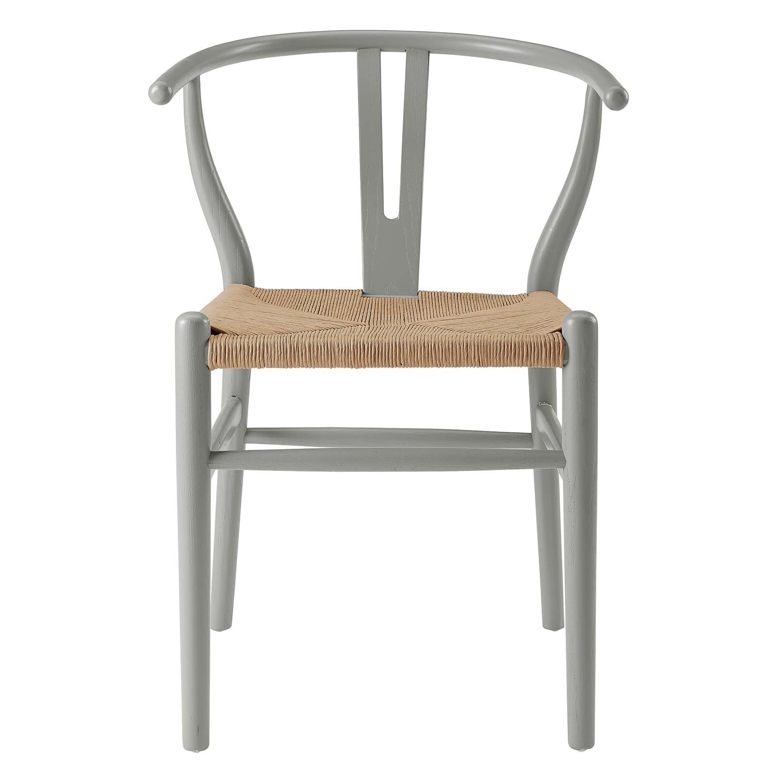 home office desk chairs | CasaFoyer Amish Dining Side Chair | Timeless Craftsmanship | Weathered Gray Wood | Paper Rope Seat | Fully Assembled | casafoyer.myshopify.com