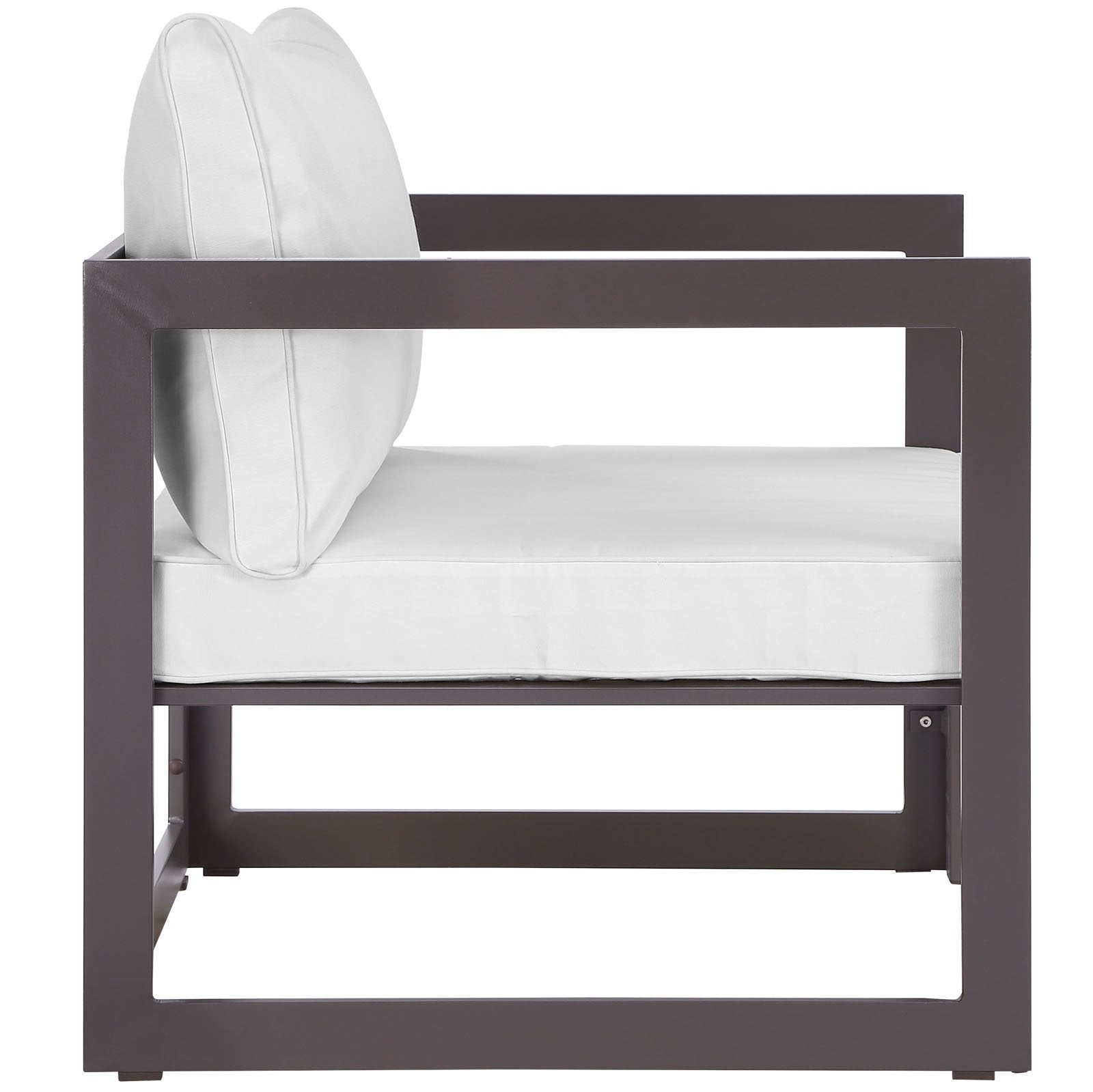 Patio Furniture Sets | Fortuna Outdoor Patio Arm Chair | Durable Aluminum | All-Weather Cushions | Modern Design | Ideal for Patios, Backyards, Poolside | casafoyer.myshopify.com