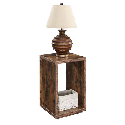 TABLE | Northfield Admiral End Table with Shelf | Sleek & Modern Design | Spacious Surface Top | Bottom Shelf for Display | Durable Construction | Ergode Collection | casafoyer.myshopify.com