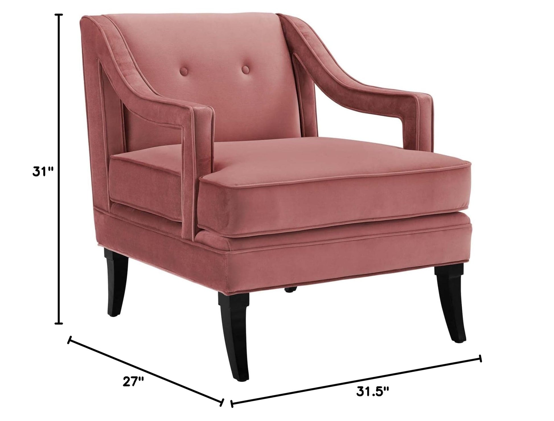 home office desk chairs | CasaFoyer Concur Performance Velvet Armchair | Sleek Design | Stain-Resistant | Plush Cushion | Machine Washable Cover | Solid Birch Legs | casafoyer.myshopify.com