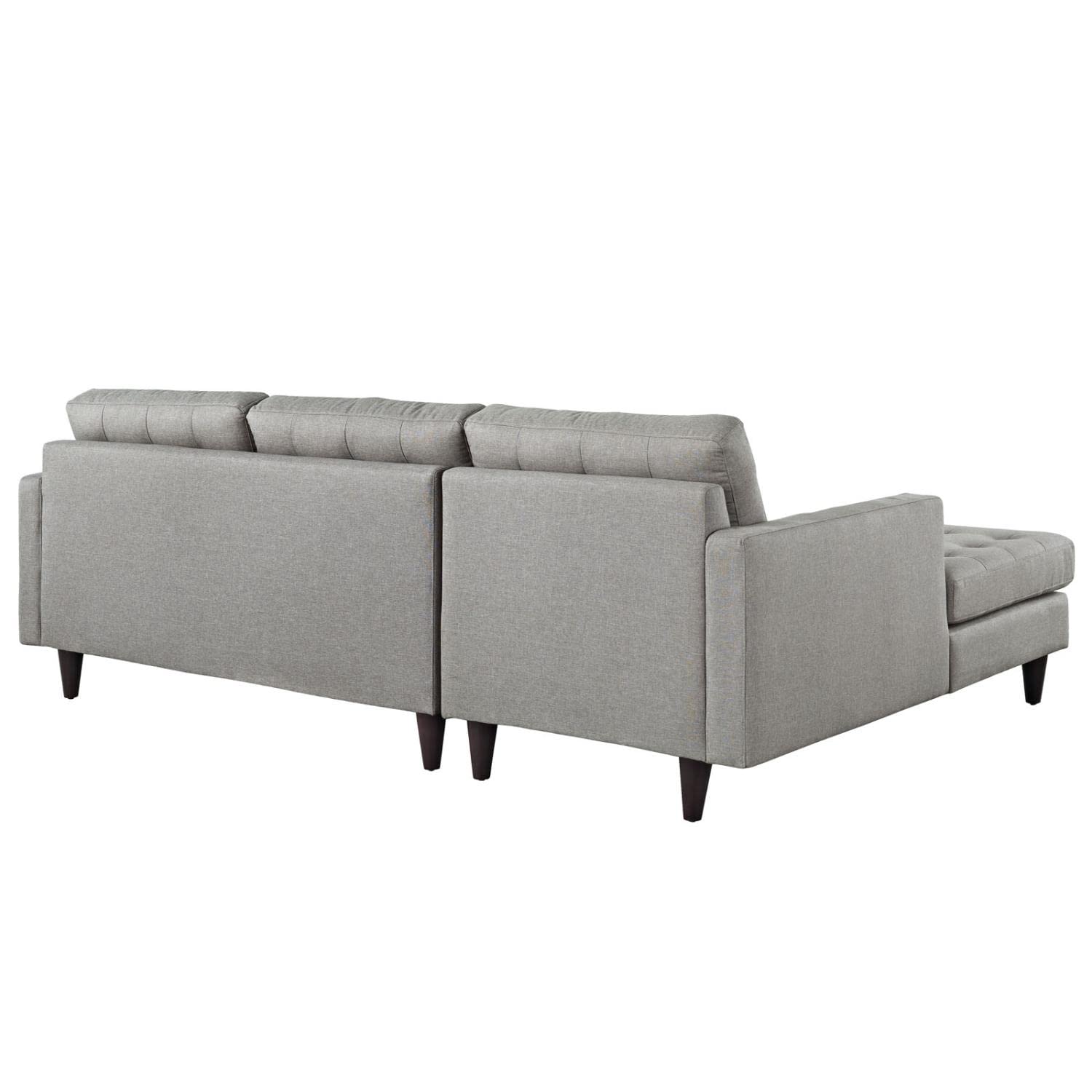 sofas | CasaFoyer Empress Left-Arm Sectional Sofa | Luxurious Design | Tufted Buttons | Plush Cushions | Noble Armrests | Solid Wood Legs | Floor-Protecting Glides | Lavish Upholstery | casafoyer.myshopify.com