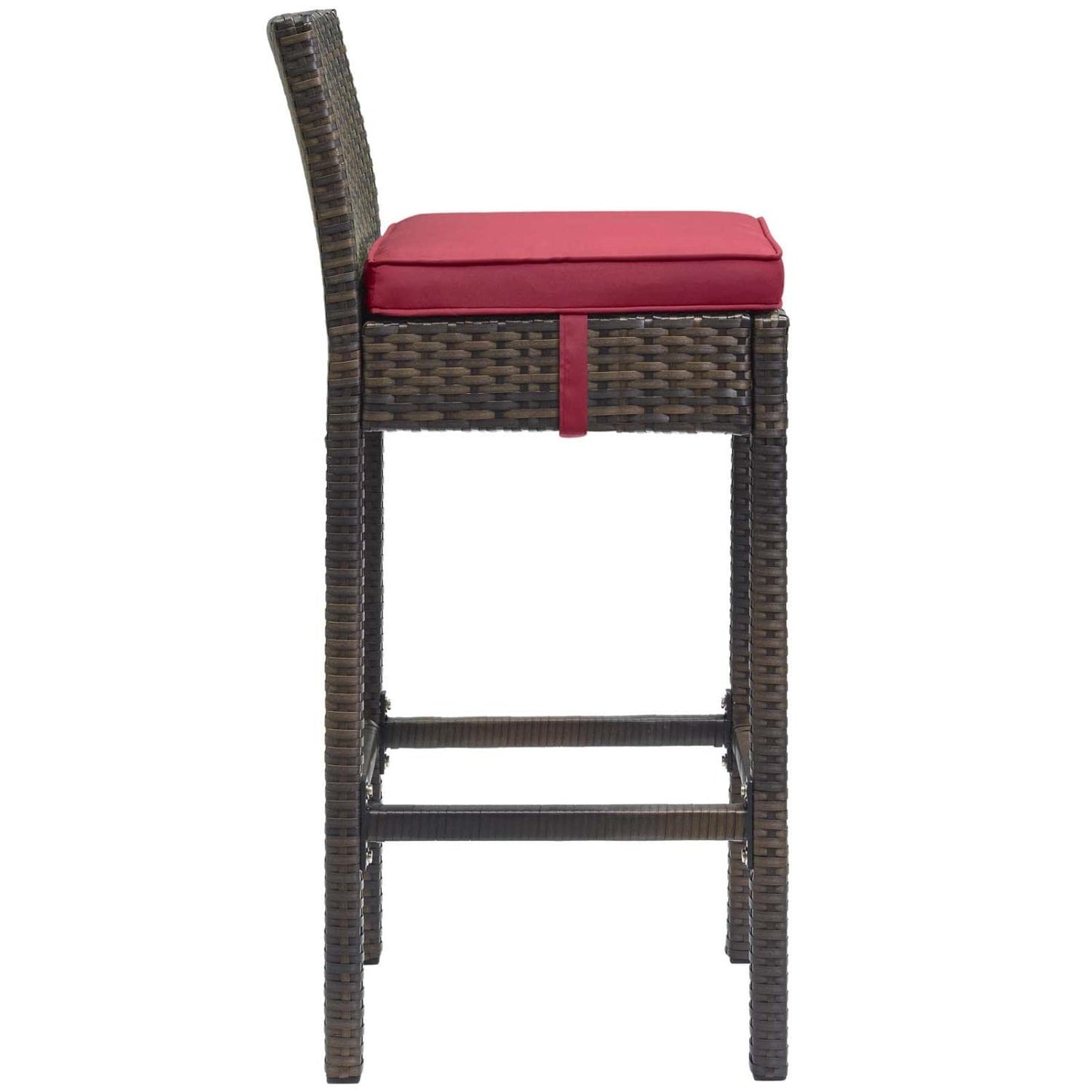 home office desk chairs | CasaFoyer Conduit Outdoor Patio Bar Stool | Stylish & Durable Wicker Rattan Design | Weatherproof & Comfortable | Perfect for Outdoor Dining & Entertaining | casafoyer.myshopify.com