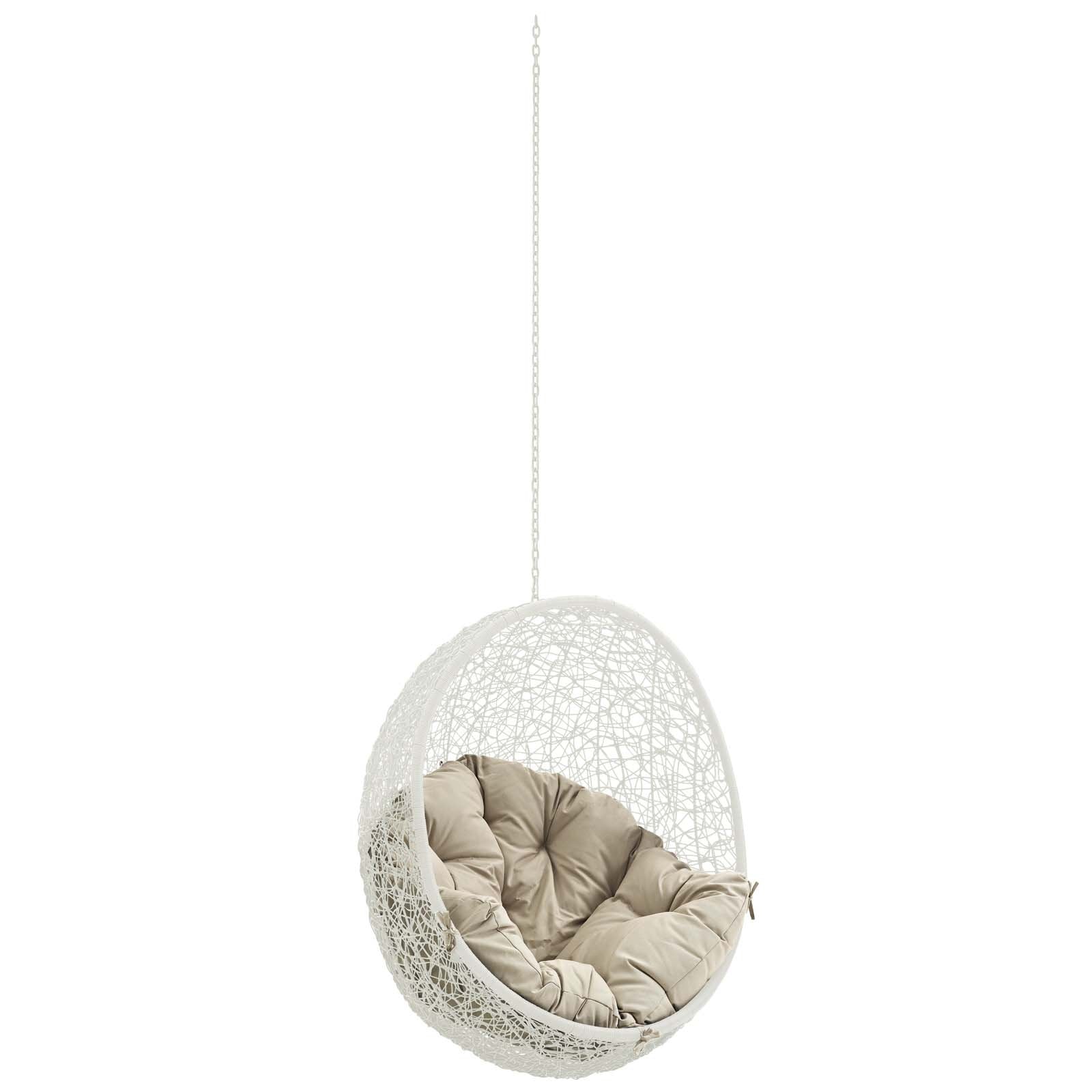 porch swings | Ergode Hide Outdoor Patio Swing Chair | Tranquil Island Escape | Plush Cushion | Weather & UV Resistant | Sturdy Steel Frame | Indoor/Outdoor Lounge Furniture | casafoyer.myshopify.com
