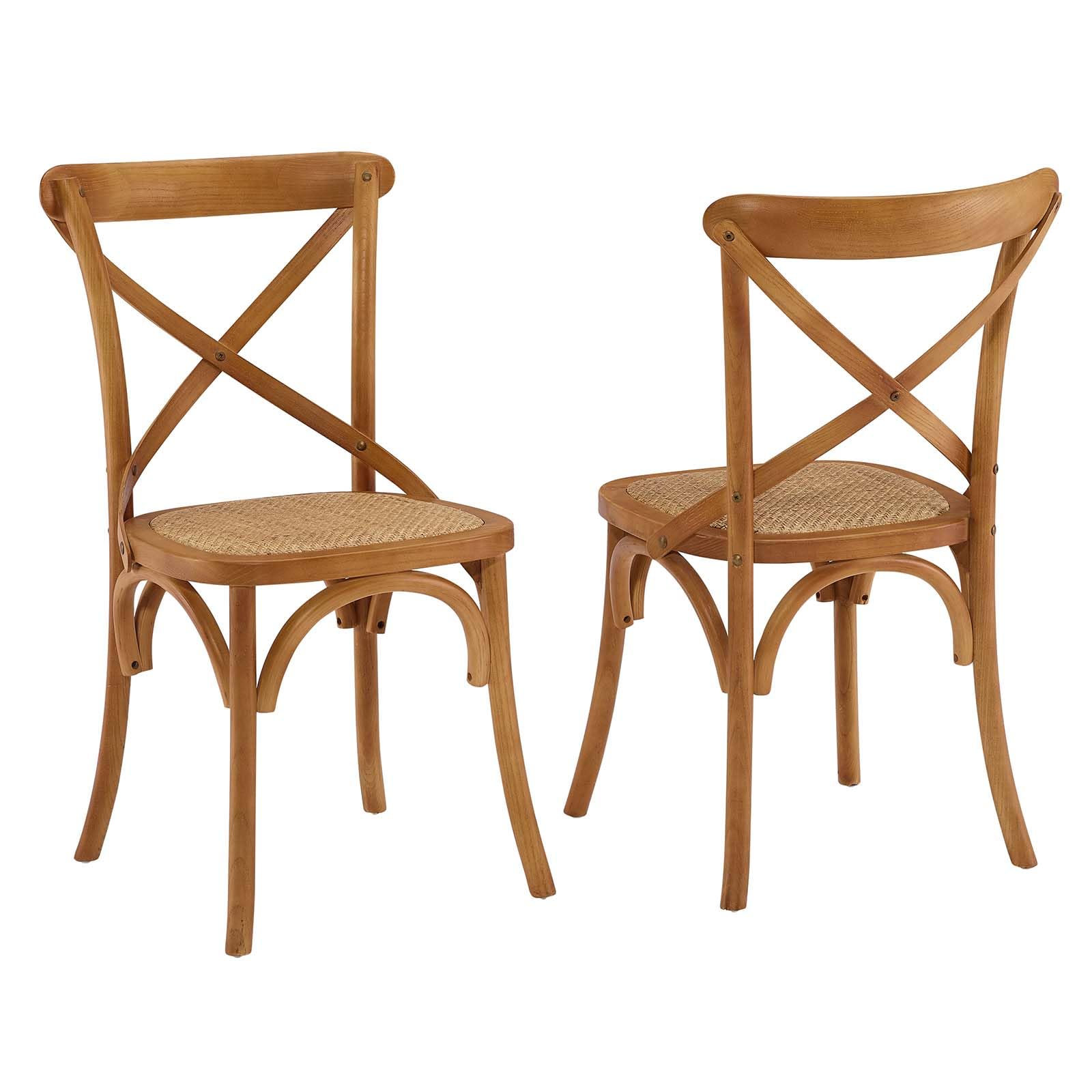home office desk chairs | CasaFoyer Nostalgic Dining Side Chair Set | Rustic Charm, Wooden Backrest, Tapered Legs | Perfect for Country Cottages & Urban Dwellings | casafoyer.myshopify.com