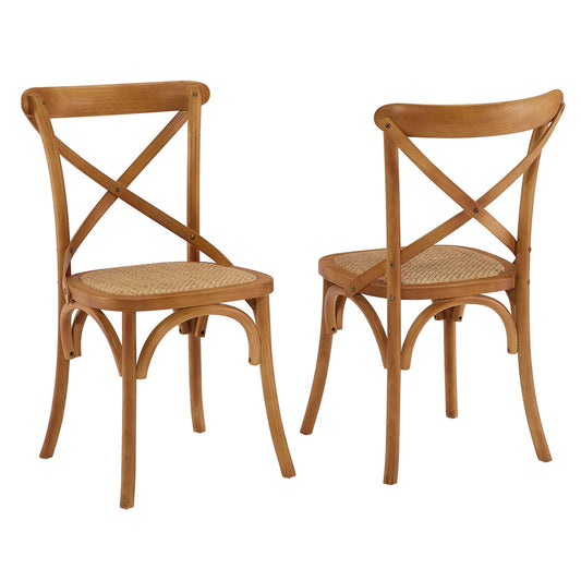home office desk chairs | CasaFoyer Nostalgic Dining Side Chair Set | Rustic Charm, Wooden Backrest, Tapered Legs | Perfect for Country Cottages & Urban Dwellings | casafoyer.myshopify.com