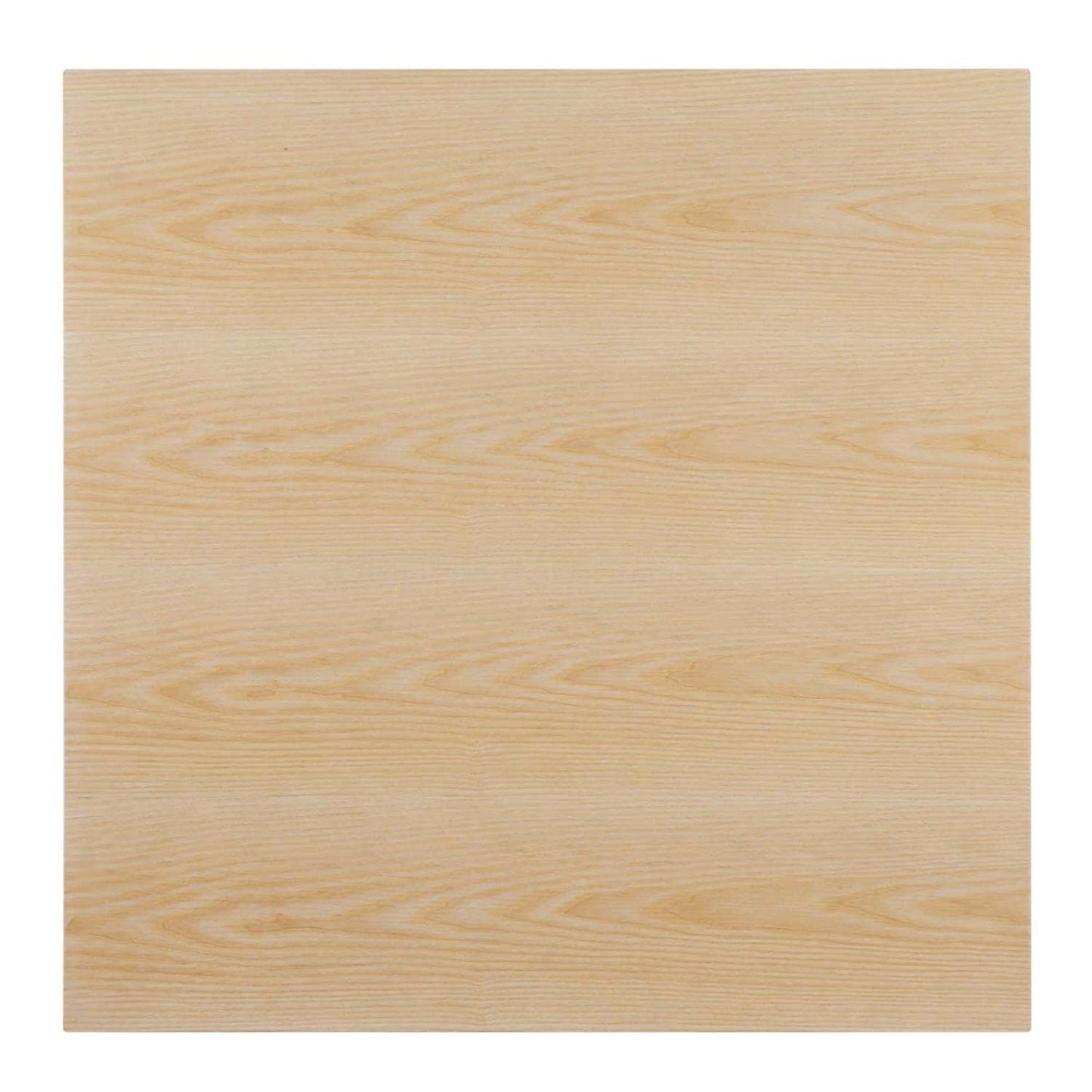 patio dining tables | CasaFoyer Zinque Dining Table | Stylish Modern Mid-Century Design | 36 Square | Black & Gold Base | Durable MDF & Wood Grain Veneer | Easy to Clean | Non-Marking Ring | Assembly Required | casafoyer.myshopify.com