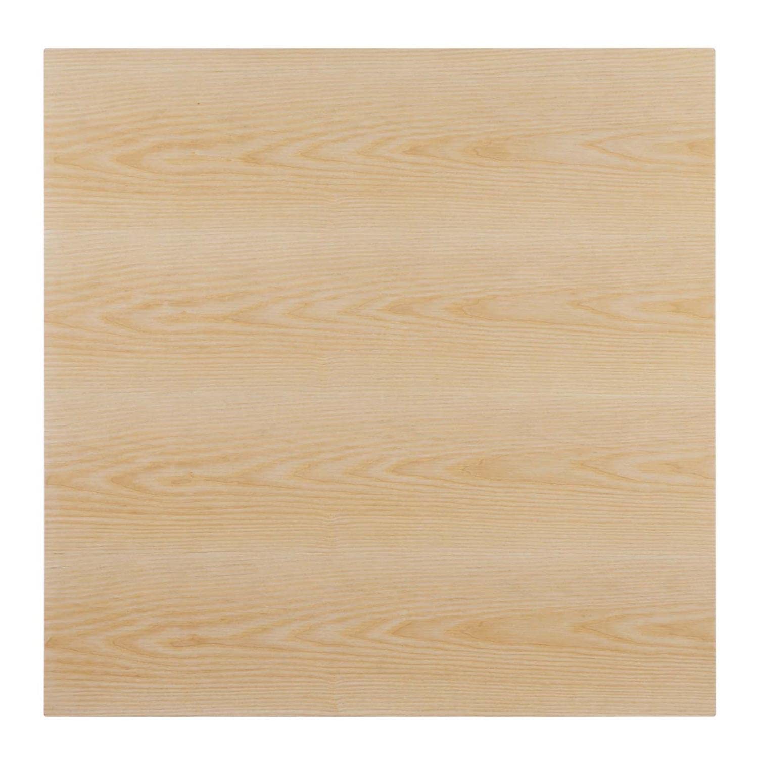 patio dining tables | CasaFoyer Zinque Dining Table | Stylish Modern Mid-Century Design | 36 Square | Black & Gold Base | Durable MDF & Wood Grain Veneer | Easy to Clean | Non-Marking Ring | Assembly Required | casafoyer.myshopify.com