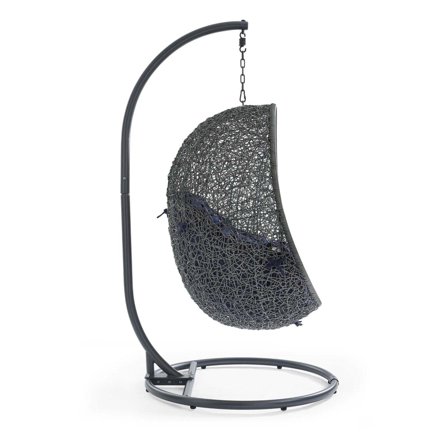 porch swings | Ergode Hide Swing Chair | Synthetic Rattan | Sunbrella Cushion | Outdoor/Indoor Lounge Furniture | casafoyer.myshopify.com