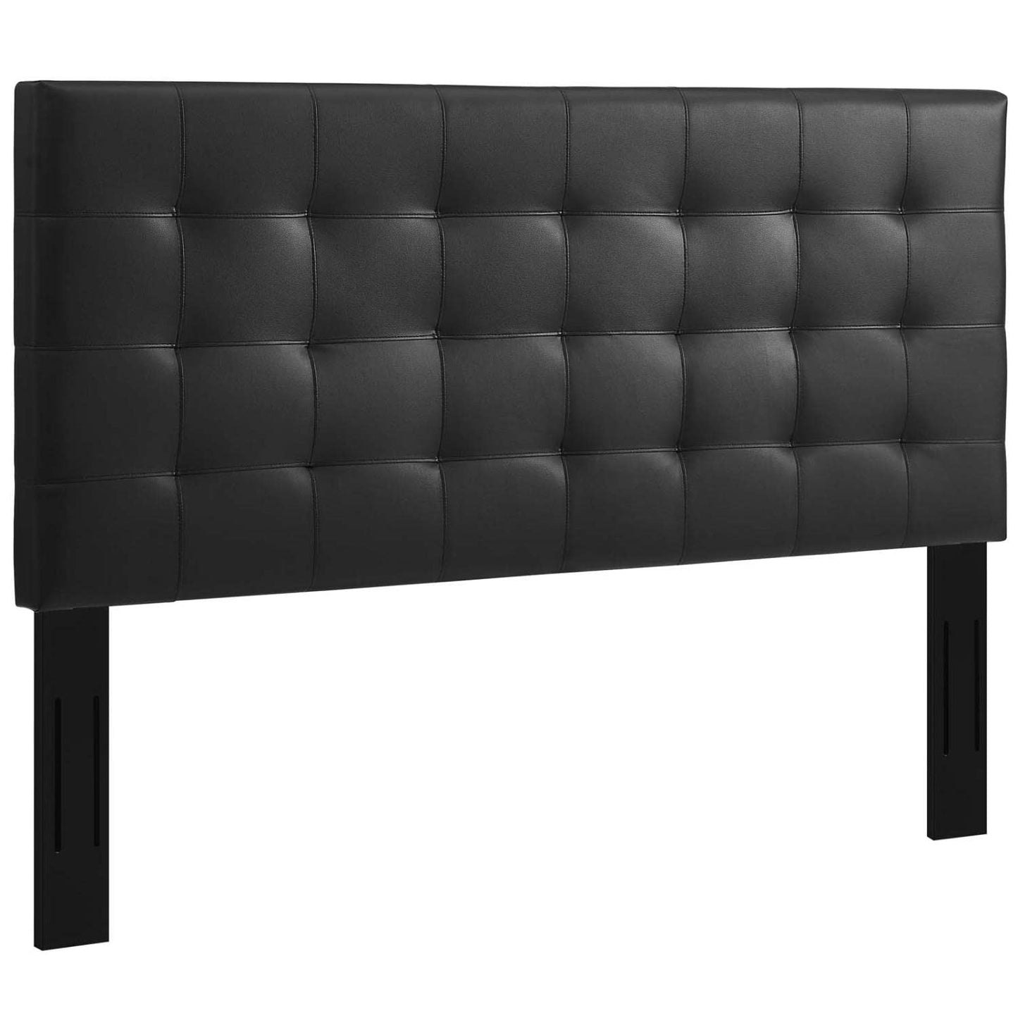 headboards | CasaFoyer Paisley Tufted Full/Queen Headboard | Upholstered Faux Leather - Black | Adjustable Height, Sturdy Frame | Customizable Comfort | | casafoyer.myshopify.com