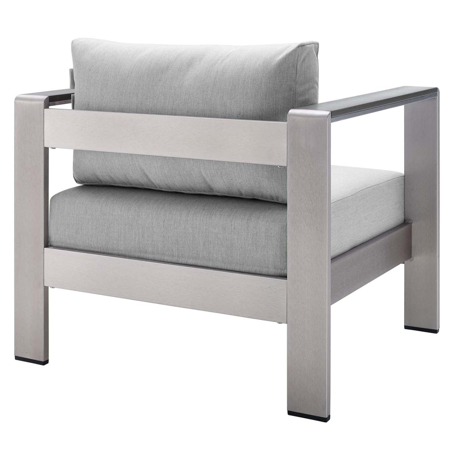 kitchen and dining room sets | CasaFoyer Shore Aluminum 4 Piece Outdoor Patio Furniture Set | Weather Resistant | Sunbrella Cushions | Sofa, Armchairs, Coffee Table | casafoyer.myshopify.com