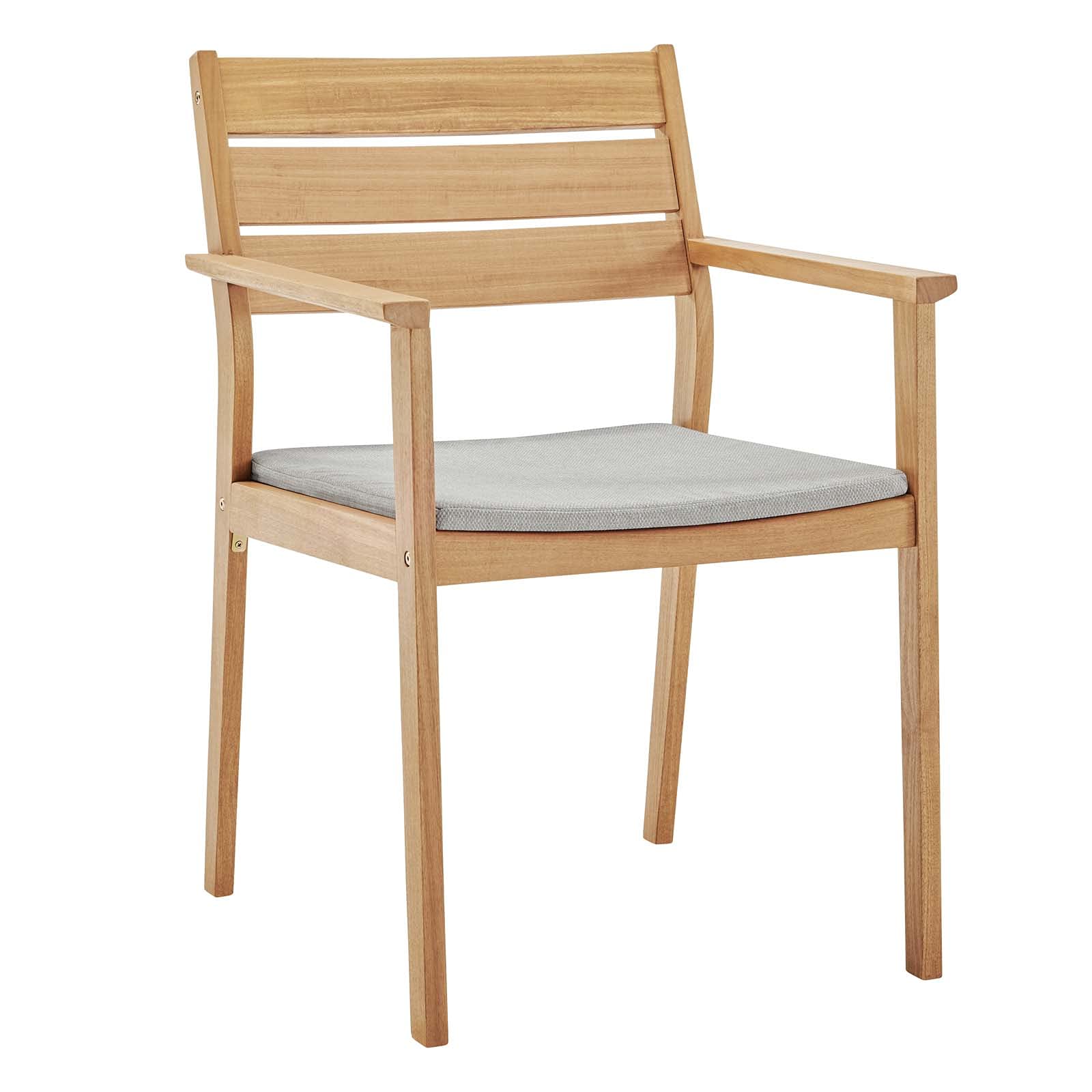 patio bistro sets | CasaFoyer Viewscape Outdoor Patio Dining Armchair | Cottage Charm | FSC Certified Ash Wood | All-Weather Cushion | 331 lbs Weight Capacity | casafoyer.myshopify.com
