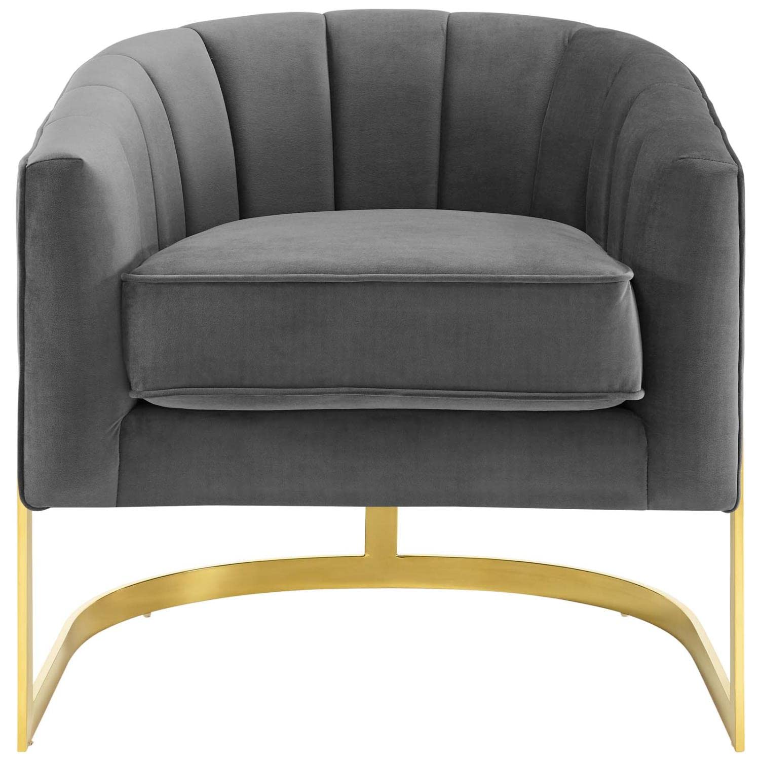 home office desk chairs | CasaFoyer Esteem Accent Armchair | Timeless Elegance | Soft Velvet Upholstery | Optimal Comfort | Modern Sophistication | Removable Seat Cushion | Gray | casafoyer.myshopify.com