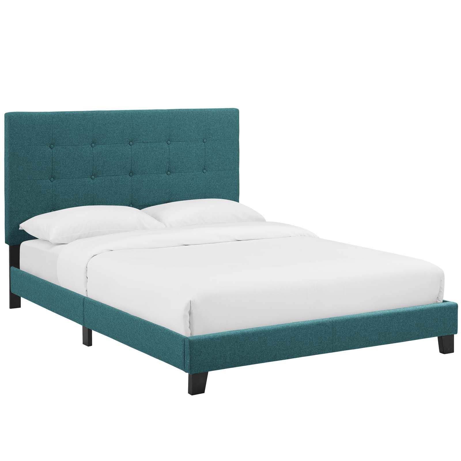 adjustable bed bases | CasaFoyer Melanie Full Platform Bed | Chic Elegance | Button Tufted | Upholstered Fabric | Wood Frame | No Box Spring | 800 lbs Weight Capacity | casafoyer.myshopify.com