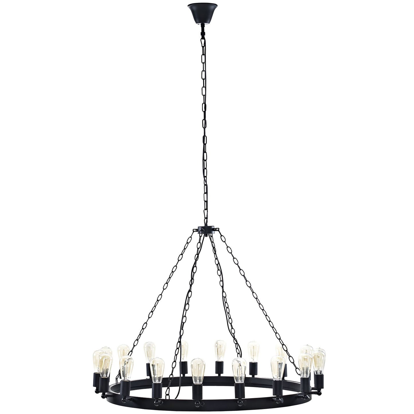 Dining Table | Teleport Chandelier Series | Mesmerizing Immersive Lighting | Adjustable Bulb Holders | Ideal for Dining Area | Includes 1 Chandelier | casafoyer.myshopify.com
