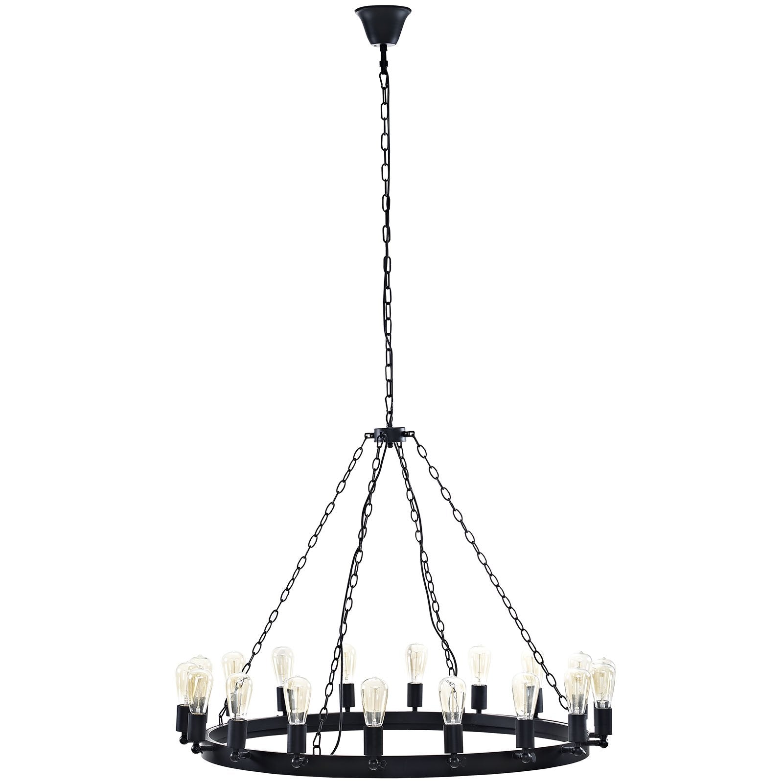 Dining Table | Teleport Chandelier Series | Mesmerizing Immersive Lighting | Adjustable Bulb Holders | Ideal for Dining Area | Includes 1 Chandelier | casafoyer.myshopify.com